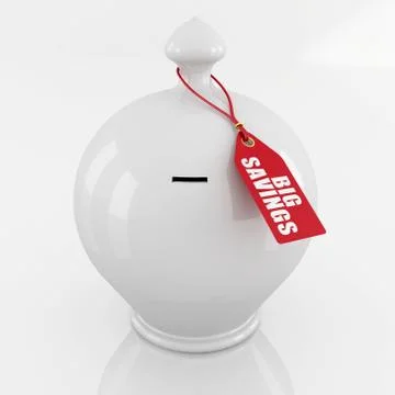 Big savings Stock Illustration