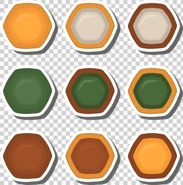 Big set homemade cookie different taste in pastry biscuit 스톡 일러스트