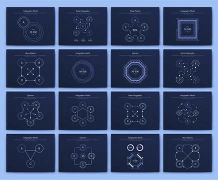 Big set of infographics elements. EPS10. Stock vector Stockillustratie