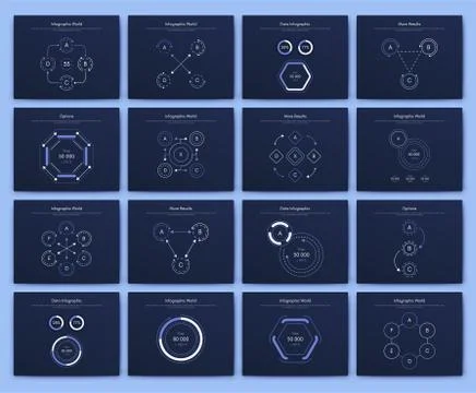 Big set of infographics elements. EPS10. Stock vector Stockillustratie