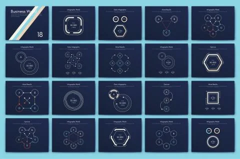 Big set of infographics elements. EPS10. Stock vector イラスト素材