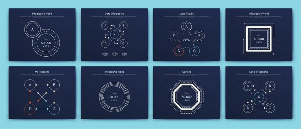 Big set of infographics elements. EPS10. Stock vector Stockillustratie