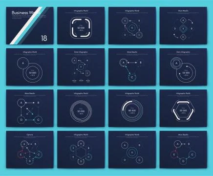 Big set of infographics elements. EPS10. Stock vector イラスト素材