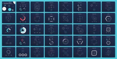 Big set of infographics elements. EPS10. Stock vector Stock Illustration