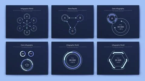 Big set of infographics elements. EPS10. Stock vector 스톡 일러스트