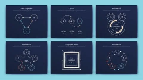 Big set of infographics elements. EPS10. Stock vector イラスト素材