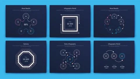 Big set of infographics elements. EPS10. Stock vector Stock Illustration