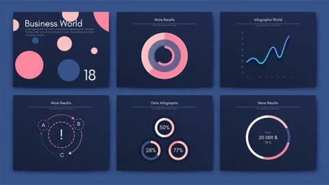 Big set of infographics elements. EPS10. Stock vector 库存插图