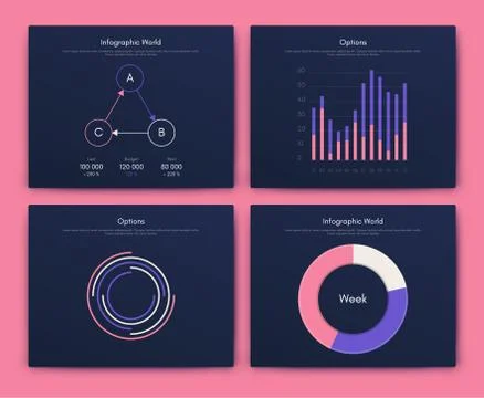 Big set of infographics elements. EPS10. Stock vector Stock-Illustration