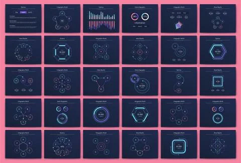 Big set of infographics elements. EPS10. Stock vector Stock-Illustration