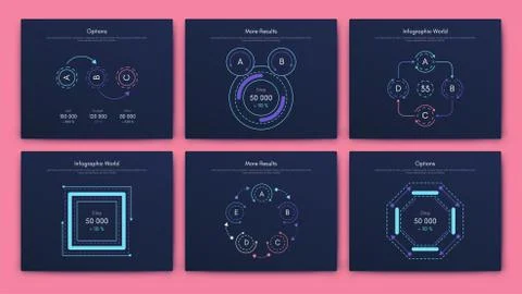 Big set of infographics elements. EPS10. Stock vector. イラスト素材
