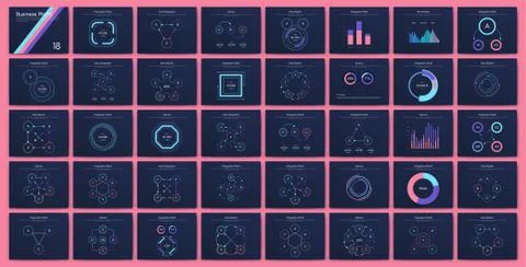 Big set of infographics elements. EPS10. Stock vector. Stock Illustration