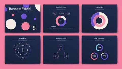 Big set of infographics elements. EPS10. Stock vector. Stock Illustration