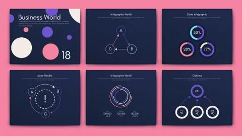 Big set of infographics elements. EPS10. Stock vector. 스톡 일러스트