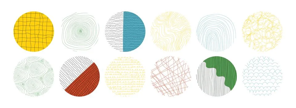 Big set of various highlight covers. Stock Illustration