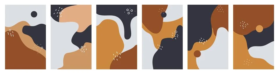 Big set of various vector highlight covers. Stock Illustration