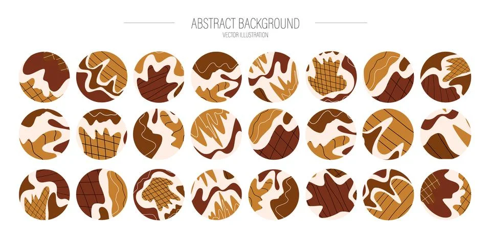 Big set of various vector highlight covers. Stock Illustration
