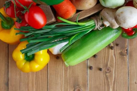 Big set of vegetables Stock Photos