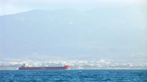 Big ship Stock Footage 23940684