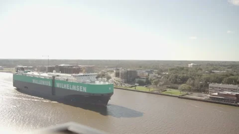 Big ship Stock Footage 206069653