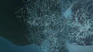 Big Ship Propeller Under Water Generates Bubbles Underwater Stock Footage