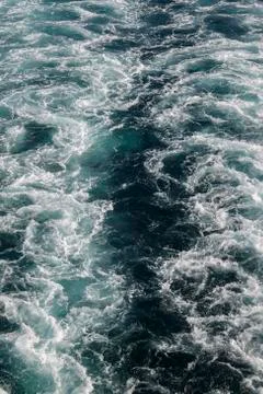 Big ship trail Stock Photos