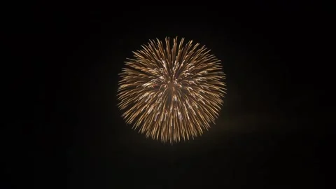 Big size sky rocket view at Diwali night Video stock 218350161