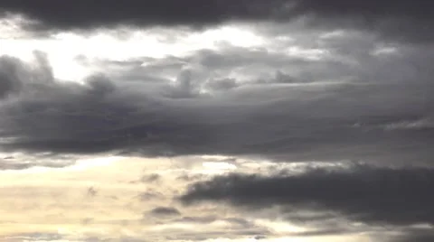 Big Sky Storm Cloud Formation Time-Lapse - Natural cloudscape backgrounds Stock Footage 45369183