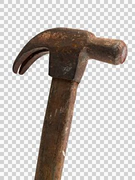 The big sledge hammer for heavy work Stock Photos
