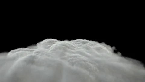 Big smoke formation rising. Stock Footage 80193894