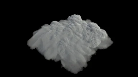 Big smoke formation rising. Video stock 80194978