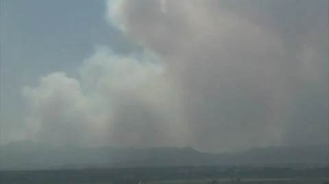 Big Smoke Plume Stock Footage 54747469