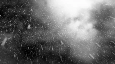 Big Snow Lightning storm and Heavy Clouds Stock Footage 60247159