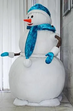 Big snowman Stock Photos