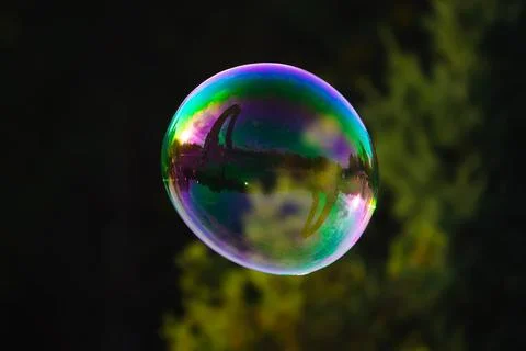 Big soap ball Stock-Fotos