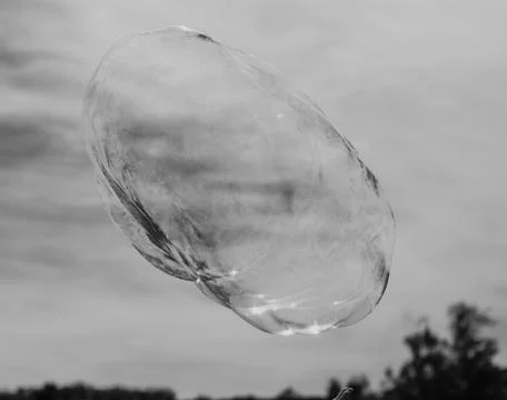 Big Soap Bubble at Soap Bubble Festival Stock Photos
