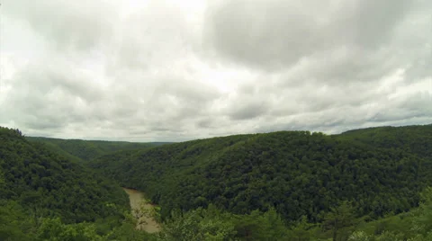 Big South Fork Flooding 2 HD Stock Footage 32966616