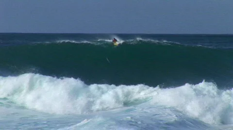 Big spitting barrel  Stock Footage 245220