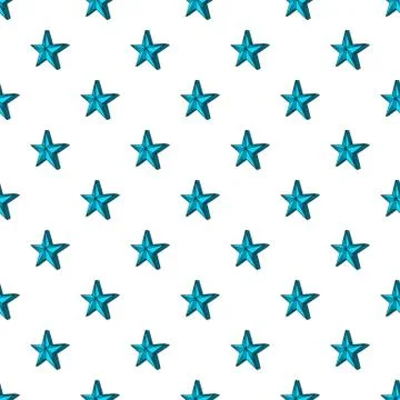 Big star pattern, cartoon style 스톡 일러스트