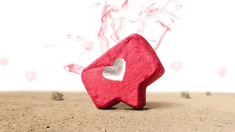 Big Stone Like in the Desert Stock Footage 87297393