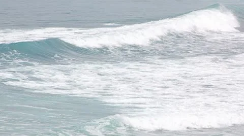 Big stone at the ocean beach Video stock 8949764