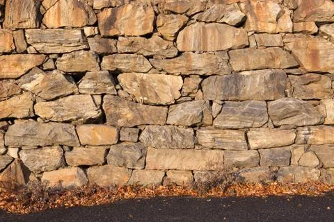 Big stone wall Stock Photos