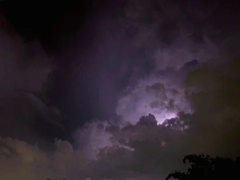 Big storm and thunderstorm clouds timelapse video Vídeos de archivo 74689712
