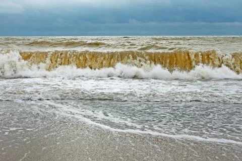 Big stormy wave Stock Photos