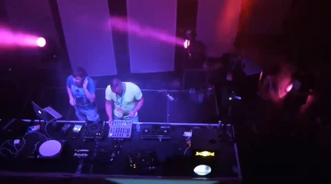 Big summer party Stock Footage 52895644