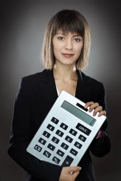 For the big sums Foto stock