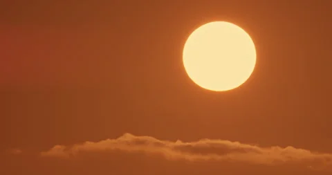 Spectacular sunrise shines orange glow over Britain in these breathtaking  snaps