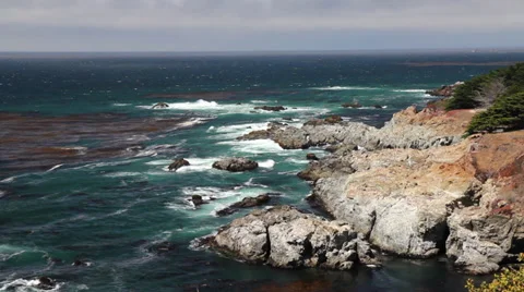 Big Sur 02 Stock Footage 32481789
