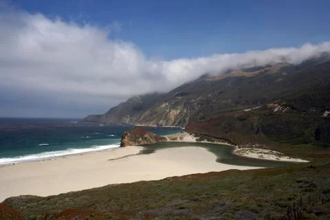 Big sur beach Stock Photos