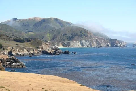 Big Sur Bridge Stock Photos